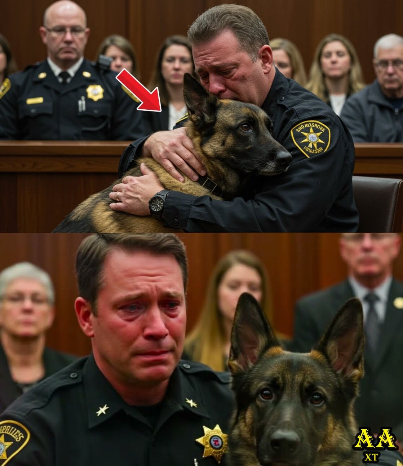Wrongfully convicted cop begs to see his K9 one last time – what happened next shocked everyone!”