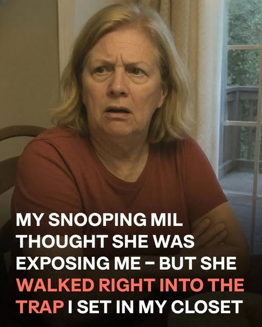 My Snooping MIL Thought She Was Exposing Me – but She Walked Right into the Trap I Set in My Closet
