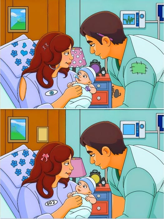 Only the sharpest minds can spot all 15 differences—are you one of them?