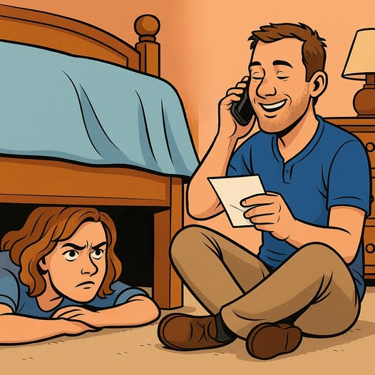 A wife was annoyed because her husband came home late once again.