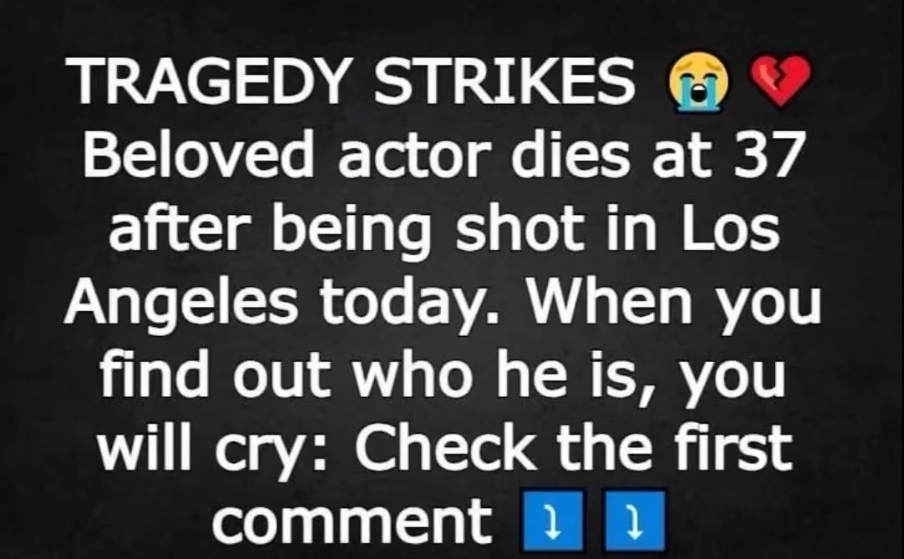 The most beloved actor was discovered…