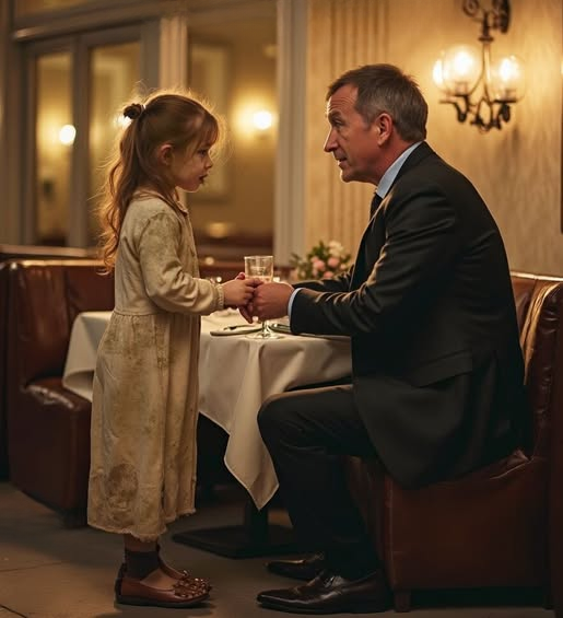 A Homeless Girl Walked Up to a Wealthy Man in a Restaurant and Said Something That Left Him Speechless