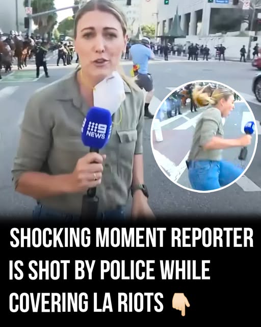 Reporter Caught in Crossfire: Shot by Police While Covering LA Riots