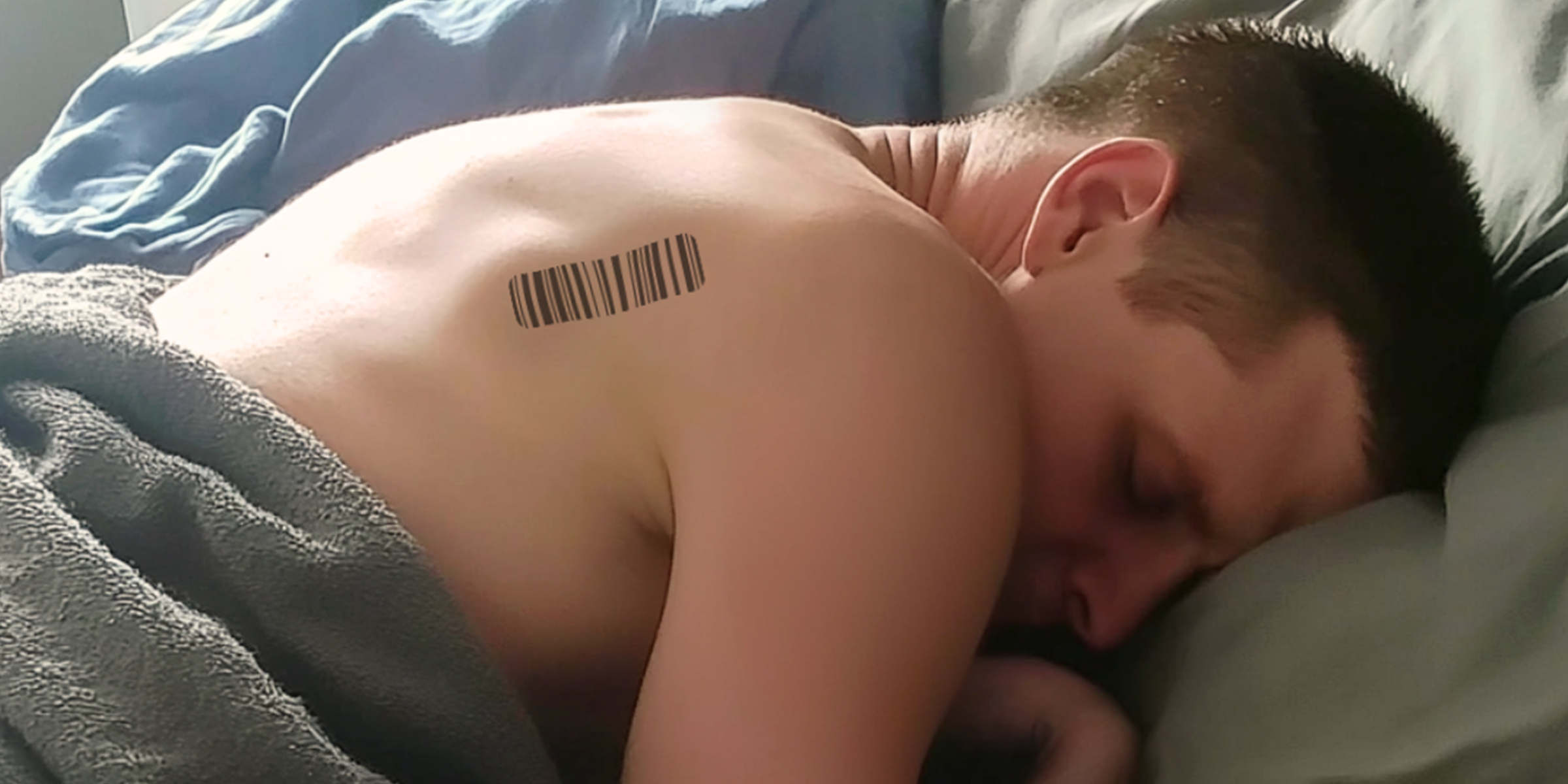 I Noticed a Barcode on My Husband’s Back