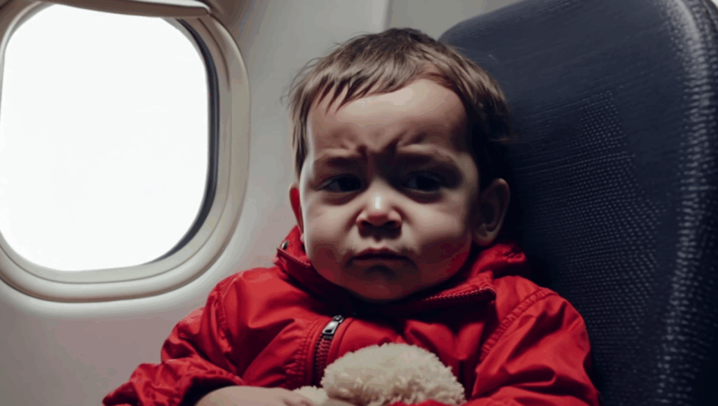 Baby’s Mid-Flight Screams Aren’t Just Crying—Something Else Has Everyone Turning Around