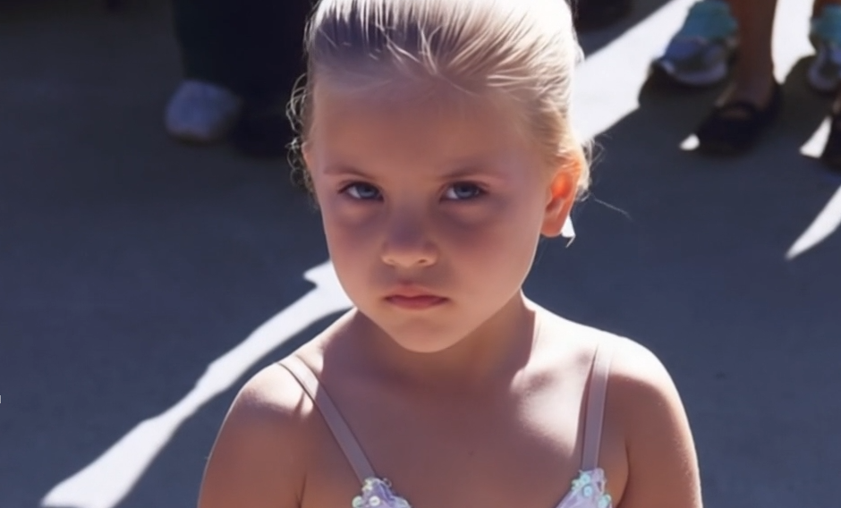 At a party, everyone ridiculed the girl in an inexpensive dress—until a sleek white limousine pulled up right in front of her.