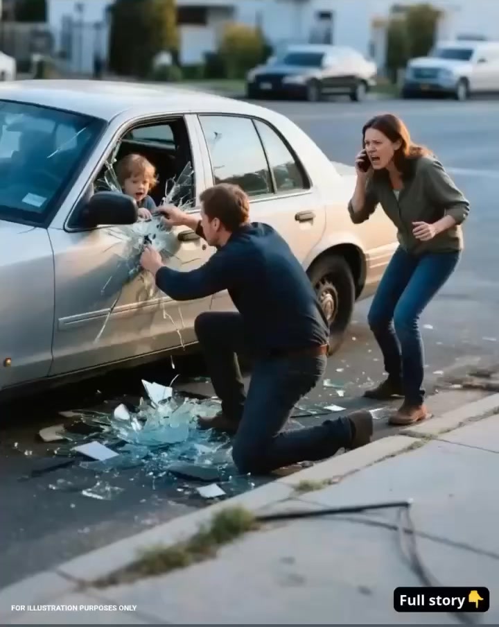 Hero Shatters Car Window To Save Child — But What The Mom Did Next Left Everyone Stunned