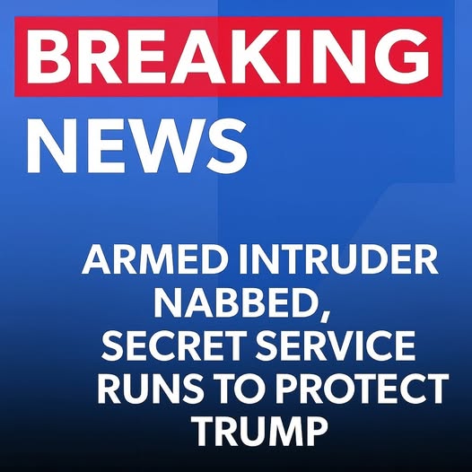BREAKING Secret Service Rushes Trump To Safety After Armed Woman Breaches Mar-a-Lago