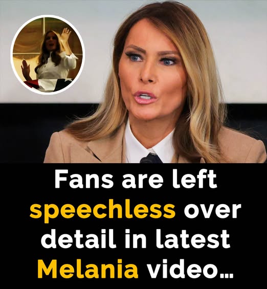 Fans left in shock over Melania’s ‘Trump dance’