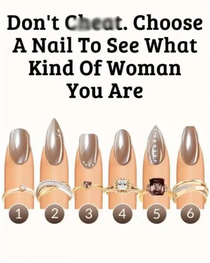Choose a Nail and Reveal the Hidden Strength of Your Personality