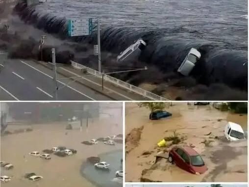 Reports here, unbelievable earthquake with large magnitude tsunami warning just