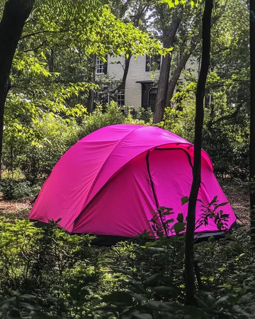 I Returned Home from My Daughter’s Funeral to Find a Tent in My Backyard — I Went Pale at What I Found Inside