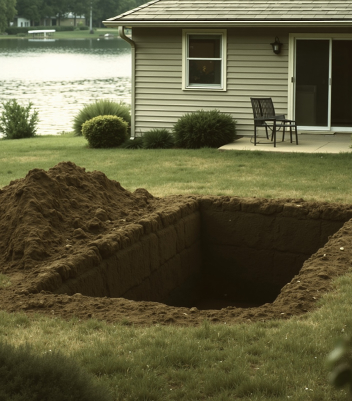 My Husband Lied About His Trip — Then I Caught Him Digging a Hole Behind Our Lake House