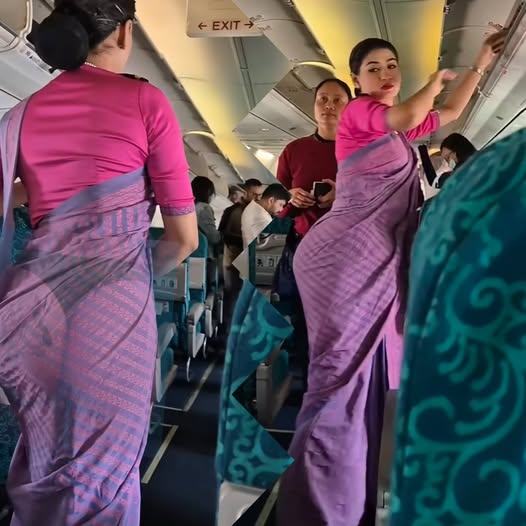 Flight Attendant Breaks the Internet with Her Daring Uniform