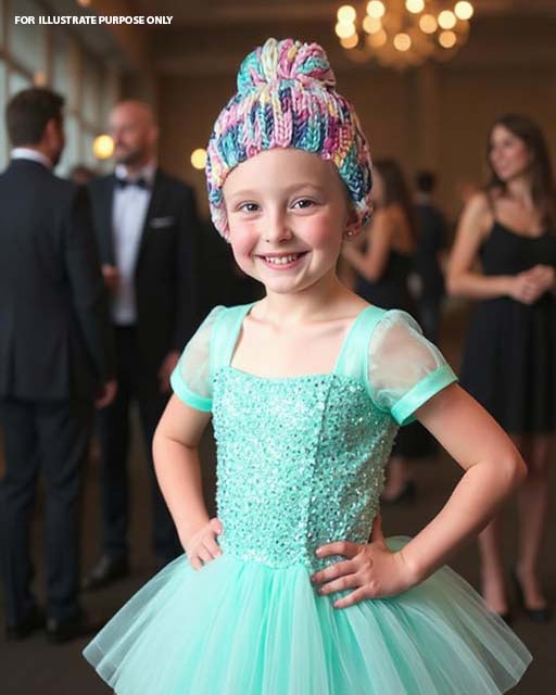 My Fiancé’s Daughter Wore a Knitted Hat at Our Wedding — I Was in Tears When She Took It Off