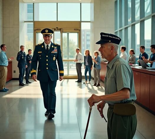 They called him a fake veteran at the bank, then a Furious General Walked In