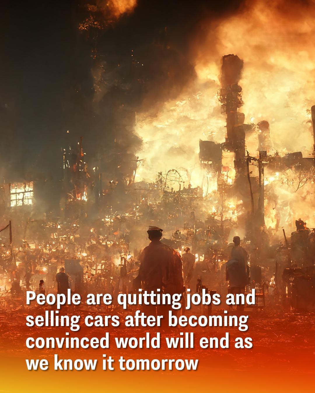 Why Some People Are Quitting Jobs and Selling Cars After Bold Predictions About the Future