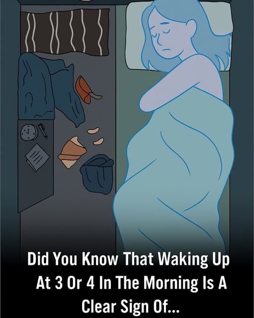Why You Keep Waking Up at 3 or 4 A.M. – And What Your Body Is Trying to Tell You