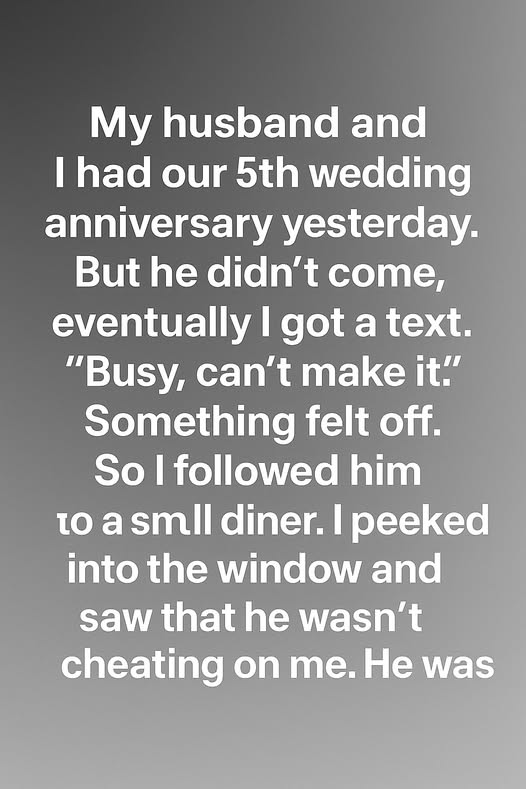He Missed Our Anniversary Dinner, But What I Discovered Changed Everything