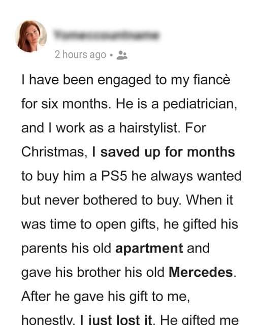 The Christmas Gift That Changed Everything About My Engagement
