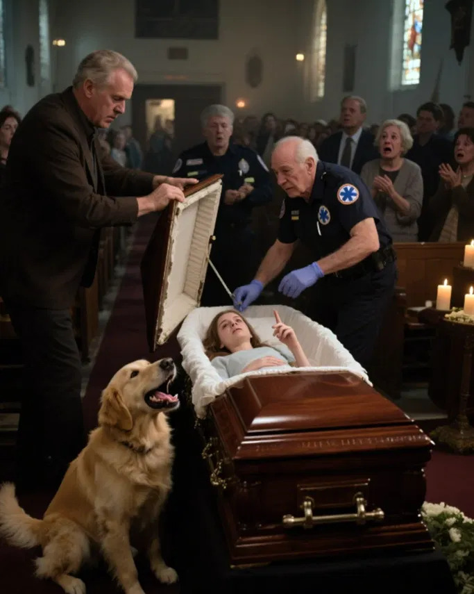 At My Granddaughter’s Funeral, Her Dog Wouldn’t Stop Barking Near the Coffin…