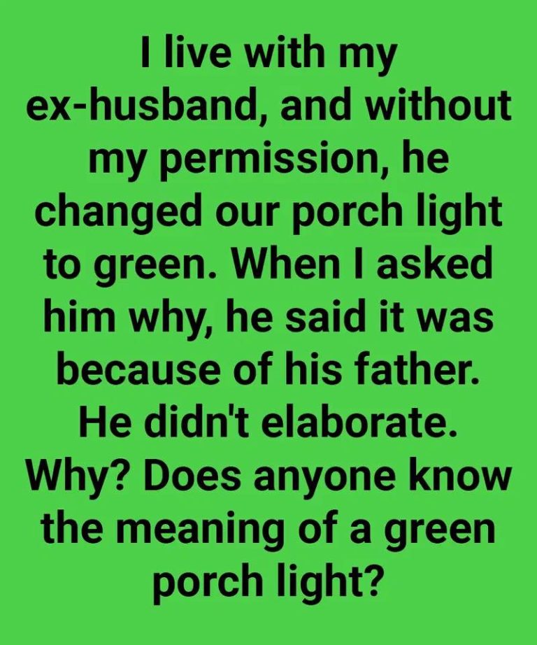 Why People Are Switching to Green Porch Lights – The Powerful Message Behind the Glow