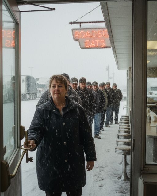 She Opened Her Diner to 12 Truckers During a Blizzard — 48 Hours Later, Her Small Town Couldn’t Believe What Happened