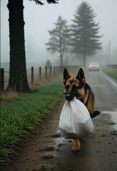 The Mystery of the Dog and the White Bag — What This Woman Discovered Will Warm Your Heart